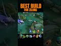 BEST BUILD FOR ZILONG #mobilelegends #zilongbestbuild #zilongngpalawan #zilonghighlights #shorts