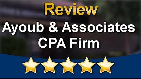 Ayoub & Associates CPA Firm Corona Great 5 Star Re...