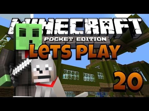Let's Play Minecraft PE - Ep.20 : Expanding the House - YouTube