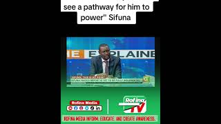 Sifuna with another wise word #shortfeed #gachagua #ruto #kindiki #uhuru #babu #jirongo
