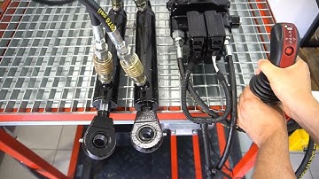 Tractor Loader kit Walvoil SDM 122/2 with Walvoil Electric Joystick Proportional movement control