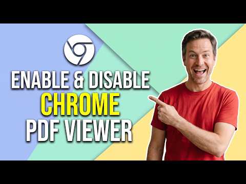 How To Enable And Disable The Chrome PDF Viewer (Easy Guide)