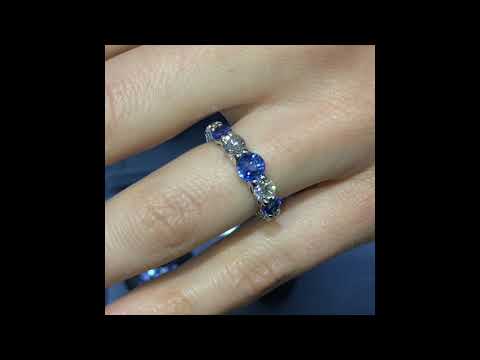 sapphire-and-diamond-tapered-band