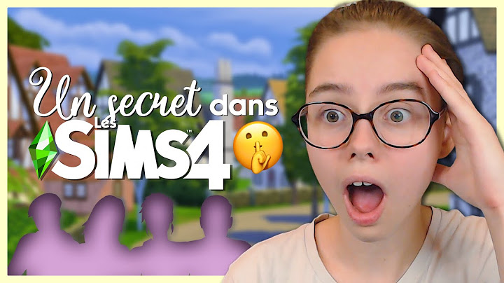 Il y a UNE HISTOIRE CACHÉE dans Les Sims 4 ! 🎵