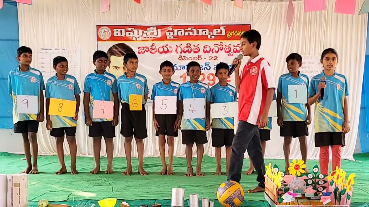 Math Concepts Made Fun Skit By 5th Class || Maths Day Celebrations  2k25 || Vishnu Sri High School