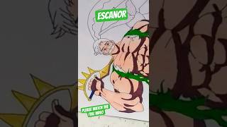 Drawing ESCANOR #sevendeadlysins #shorts #shortsvideo #youtuberemix #youtubeshorts #shortreels