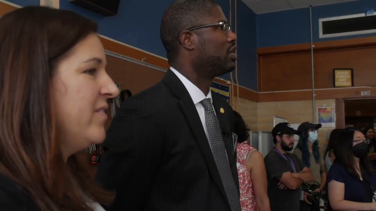 First Day of School visits: McCallum High School