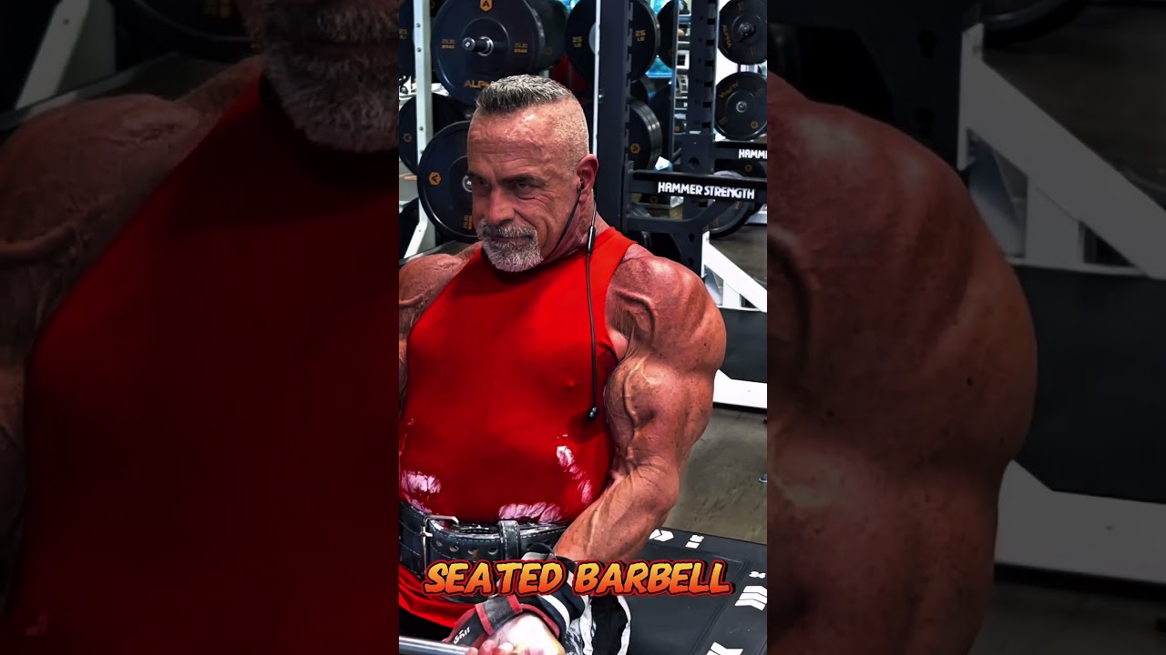 BICEPS SEATED BARBELL #workout #muscle #motivation #workouttips #exercise #pump #biceps