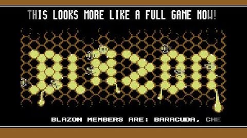 C64 Crack Intro: Bee Intro by Blazon! 1 September 2025!
