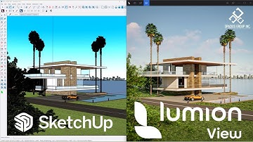 SketchUp 2025 + Lumion View: Real Time Rendering Made Easy