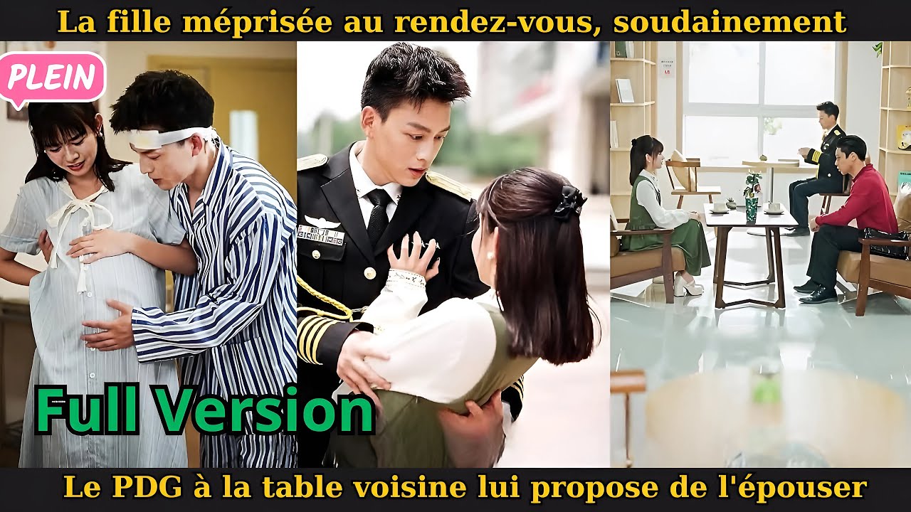 La fille méprisée au rendez-vous, soudainement le PDG à la table voisine lui propose de l'épouser