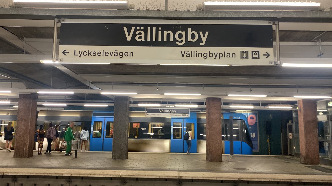 Utforskar Gröna Linjen! Del 6(Ängbyplan-Hässelby Strand!