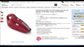 my vacuum shopper demo screenshot 4