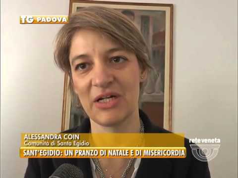 Padova Tg 19 12 2015 Sant Egidio Un Pranzo Di Natale E Di Misericordia Youtube