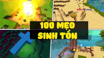 Tóm tắt 100 mẹo sinh tồn trong Mini World có thể bạn chưa biết