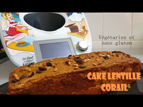 cake-vegetarien-sans-gluten-lentille-corail-thermomix