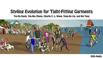 Styling Evolution for Tight-Fitting Garments