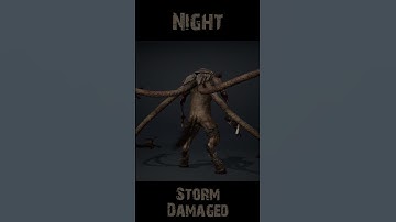Nightstorm Damaged 360 #character #rogerkint #3d #animation #gaming #unity #unreal #night