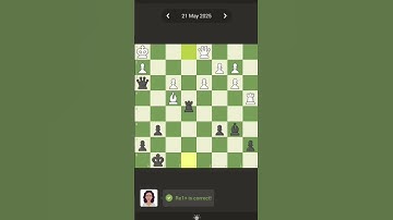 chess.com daily puzzle #chess #magnuscarlsen #hikaru #gothamchess