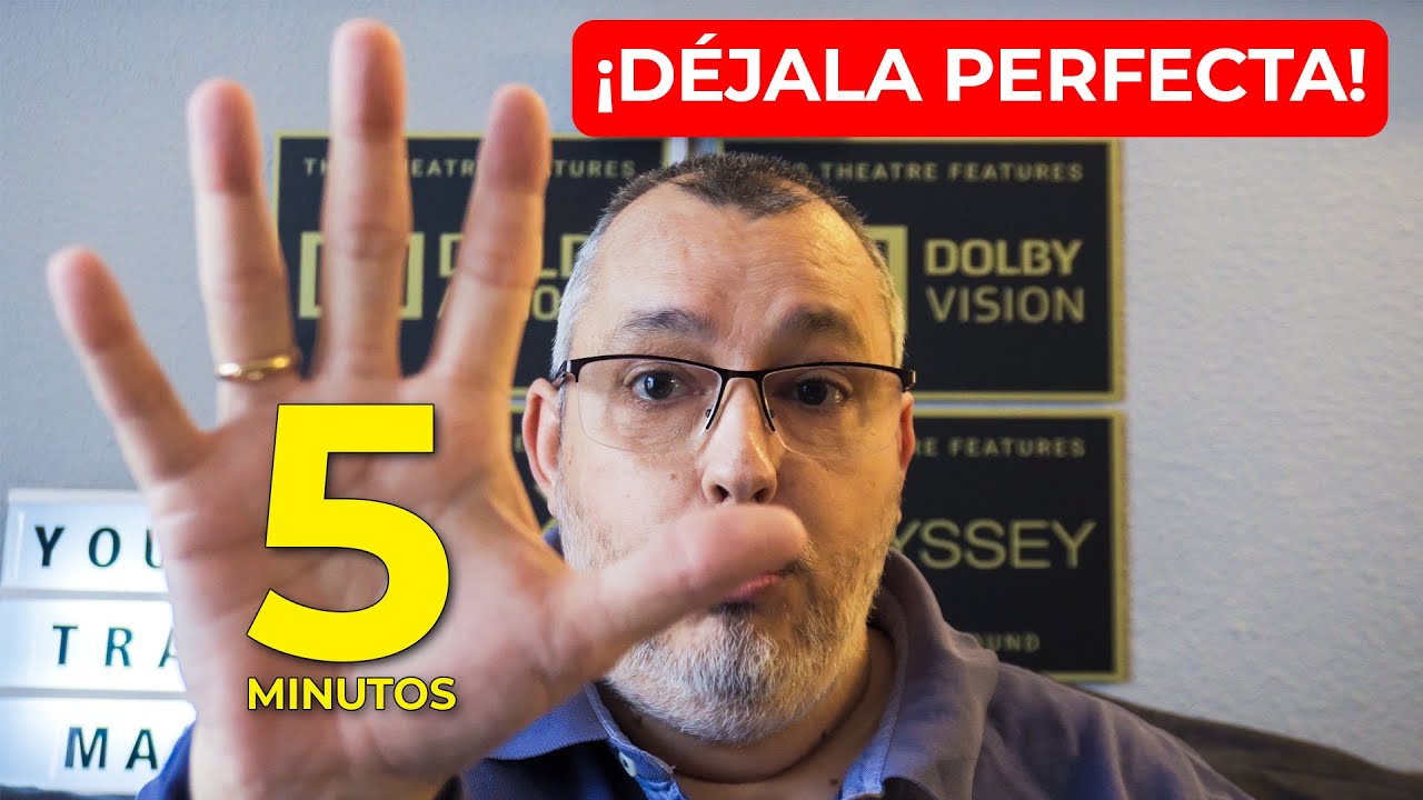 Ajuste rápido de cualquier LG OLED en CINCO MINUTOS