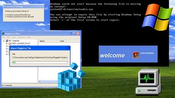Switching Windows 7 Registry to Windows XP