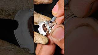 Gemstone Ring Making – 14 Designs in Minutes #shorts #viral