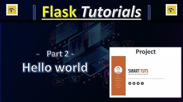 Part2 - Flask hello world - Creating Your Portfolio Website With Flask - Flask Tutorials