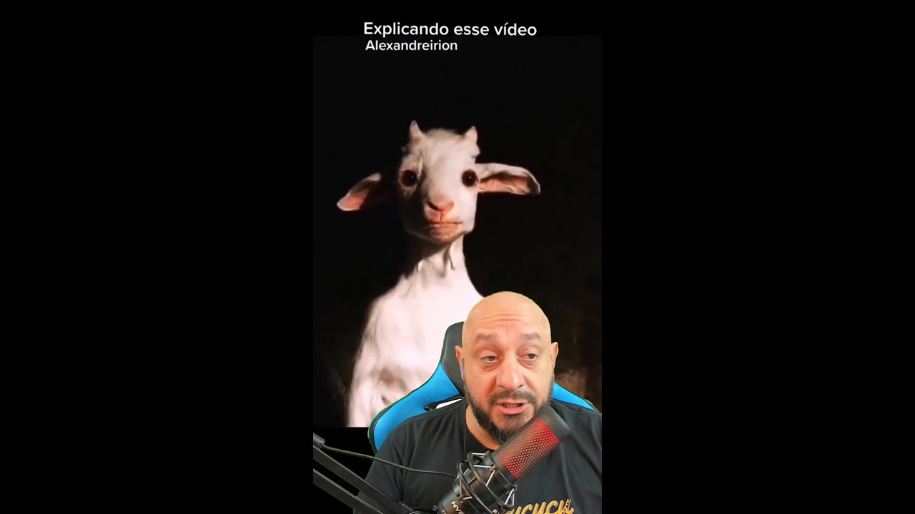 Demônio ou apenas uma cabra taxidermizada?