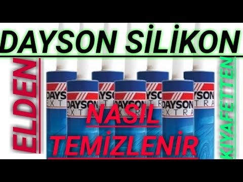 Dayson Silikon Elden Ve Kıyafetten Nasıl Temizlenir