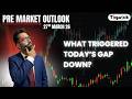 What Triggered Today’s Gap Down ? | Pre Market Outlook - 27th March 2026