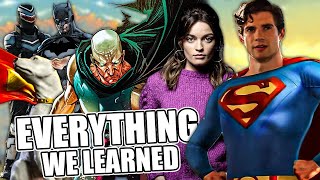 We Have Learned A LOT About Superman: Legacy