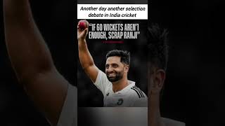 Another day another selection debate in India cricket #shortfeed #viralvideo