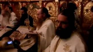 Părintele Justin Pârvu Citind Moliftele Sfantului Vasile Cel Mare 1 Ian 2012