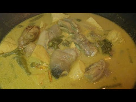 sedapnya-ayam-santan-campur-kacang-panjang-dan-tahu