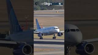 Airbus A319 Floating Landing at Atlanta Int'l Airport KATL - Plane Spotter | Plane Spotter