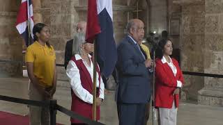 Ofrenda floral a la Memoria de Ulises Francisco Espaillat con motivo de la seman