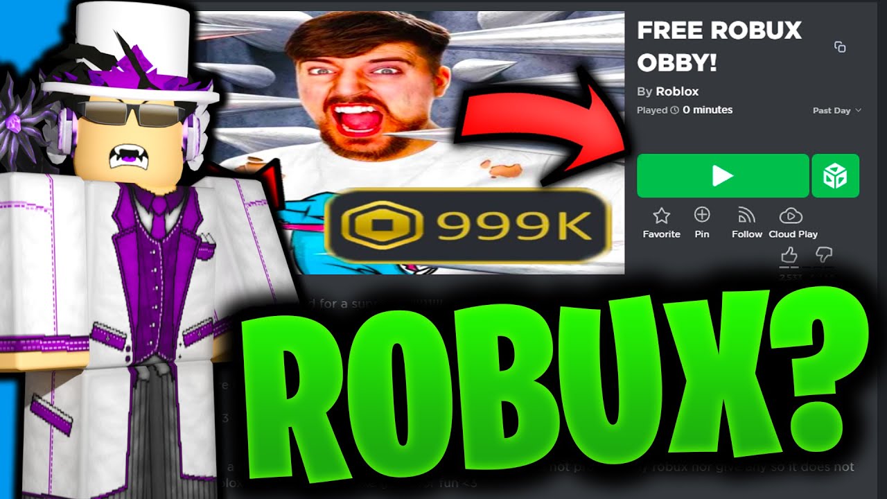 I Tried FREE ROBUX Games On Roblox (do they work?) 