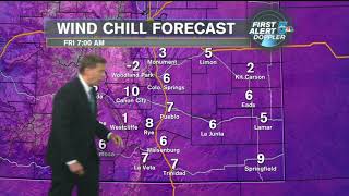 Freeze Warning in effect overnight across Southern Colorado