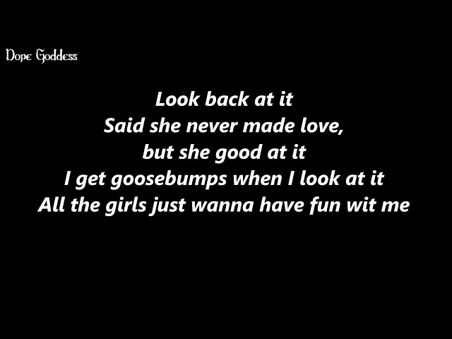 A Boogie Wit Da Hoodie - Look Back At It (Lyrics) class=