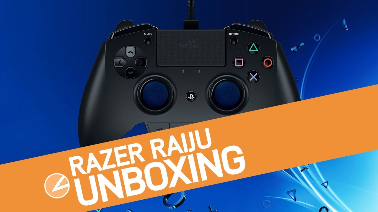 Razer Raiju: Unboxing del nuovo controller per PlayStation 4 - YouTube
