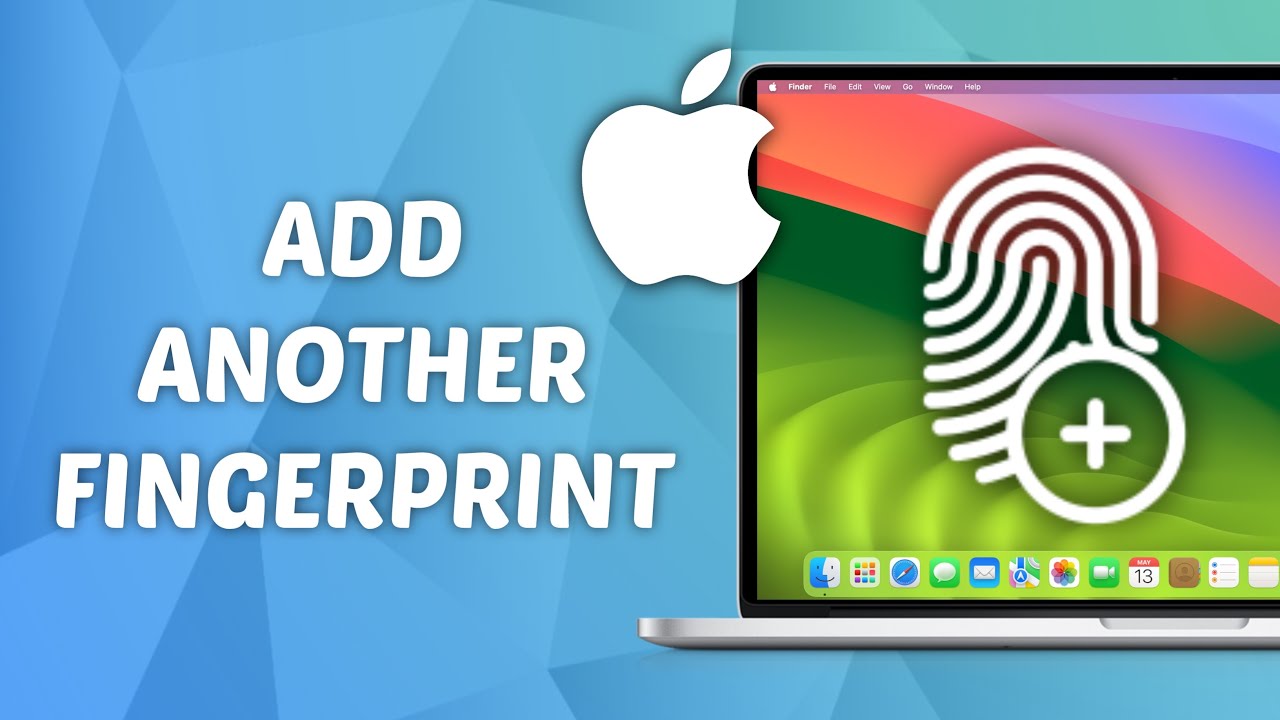How to Add Another Fingerprint on Mac - YouTube