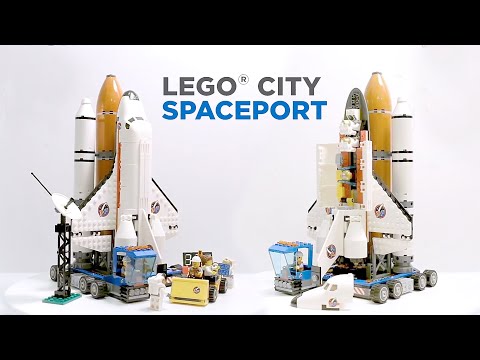 Lego Space Shuttle & Spaceport