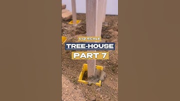 DIY Miniature Treehouse - Part 7 | Build 1:12 Scale | #DIYminiature