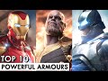 Top 10 Most Powerful Armours In Marvel and Dc Universe |  In Hindi | BNN Review