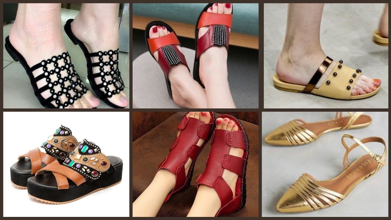 Solid Colours Summer Sandals & Shoe's Style 2019