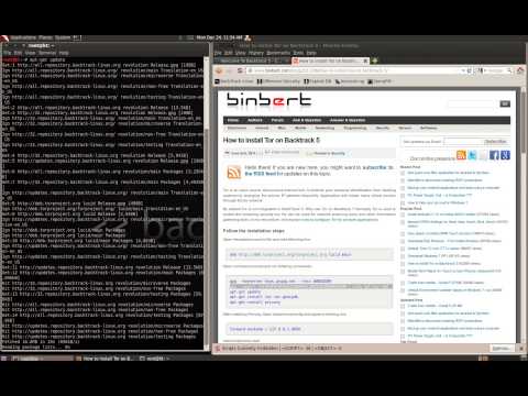 How to Anonymize Backtrack 5 Fast & Easy Tor + Proxychains (TCP & DNS)