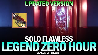 Solo Flawless Legend Zero Hour Exotic Mission (New Version) [Destiny 2] screenshot 5