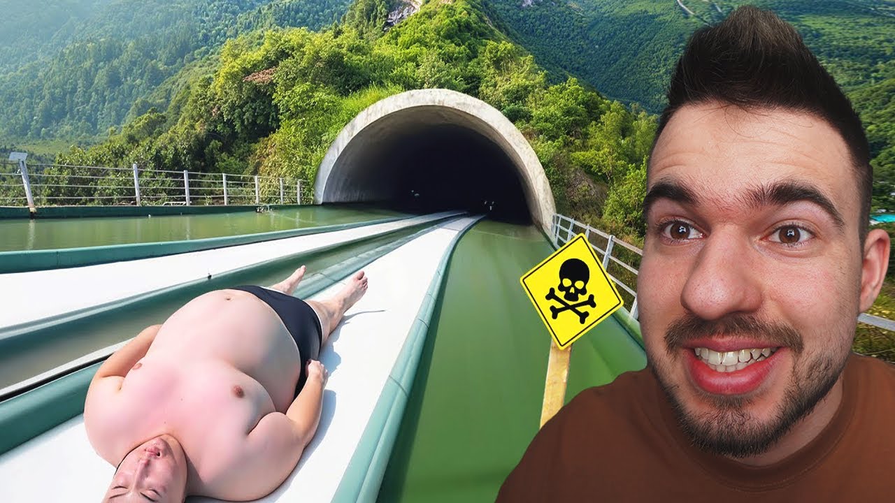 LECSÚSZOTT A LEGVESZÉLYESEBB VIZICSÚSZDÁN!