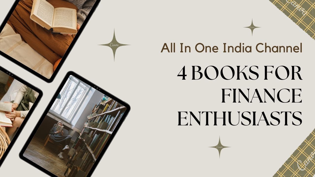 Top 4 Best Books for Finance Enthusiasts Book Lovers YouTube