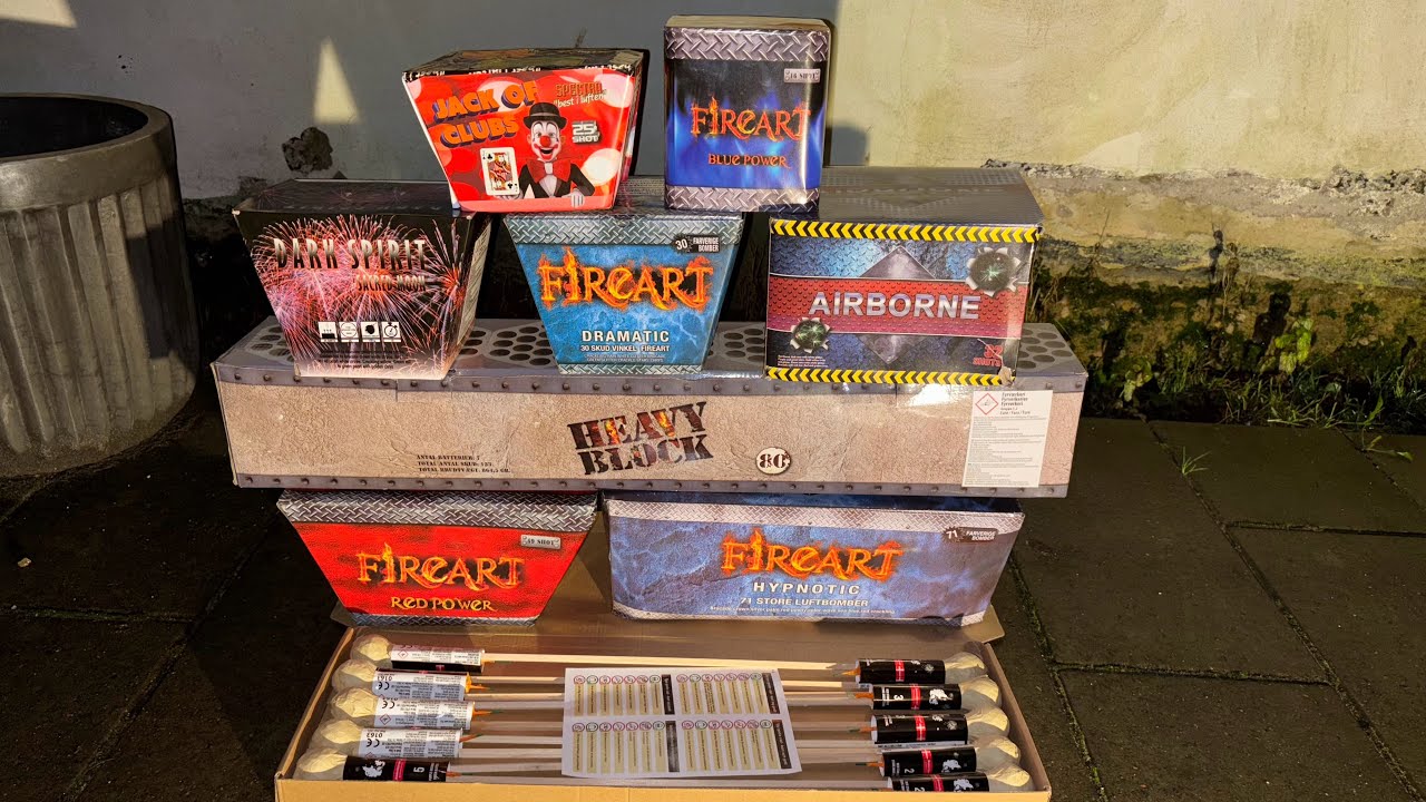 Kæmpe Fyrværkeri Test | 2024-2025